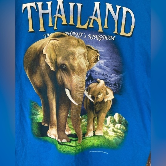 Thailand Elephants T-shirt Size Large JOLIGOLF - Picture 4 of 6